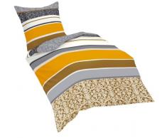 fleuresse, Biancheria da letto, Oro (Gold), 135 cm x 200 cm