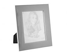 H&H Portafoto Plastica Grigio Cm20X25 Arredo E Decorazioni Casa, 20x25 cm