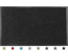 oKu-Tex Zerbino, Poliammide, Nero, 60 x 90 x 0,5 cm