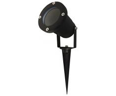 McShine Lampada da Giardino GL 35, 1Â m Cavo, Picchetto, Portalampada GU10