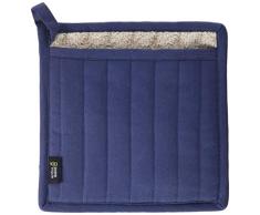 Un domo pv-tex-2115Â Point-Virgule presina Indigo 22Â x 22Â cm (per 6pcs.), cotone, blu