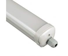 Lampada Vasche Industria Plafoniera LED ra Umida Ip65 Riflettore Eek a + 6283