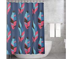 Bonamaison Tende da Doccia, Poliestere, Multicolore, 155x220 cm