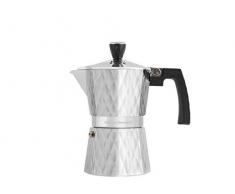 Officine Standard Diamantata Caffettiera in Alluminio Tazze 3