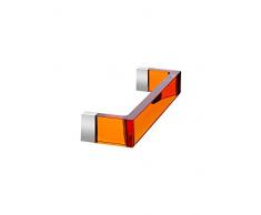 Kartell Rail Portasciugamani, 7.5x30x4 cm, Arancio