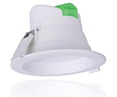 roblan allinr2480bf Downlight Faretto da incasso, 25Â W, bianco