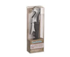 Out of the blue 79/4973 Metallo 3 in 1, cavatappi, levacapsule, seghetto, Circa 12 cm, Acciaio