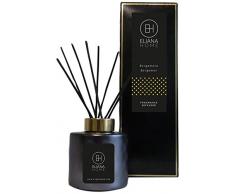 Eliana Home Bergamotto Diffusore di Profumo, Nero, 8Â x 8Â x 9Â cm