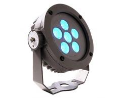 KapegoLED esterno faretto Power Spot II RGB, 24Â V DC, 12Â W, 30Â Grad, antracite 730295