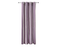 Ready Avignon Tenda con Occhielli, Tessuto, Malva, 145Â x 3Â x 270Â cm
