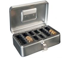 Garcia de Pou Cassaforte 25X18X9 Cm Grigio Acciaio - 1 unitÃ 