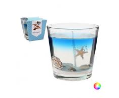 BigBuy Home Candela Multicolore, 7,5 x 7,5 x 7,5 cm