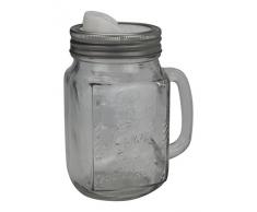 Ardtime-DET 4ROND Drinking Jar-Set di 4 Posate ergonomiche in plastica