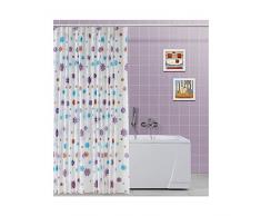 FERIDRAS 187079 Tenda Doccia, Multicolore, 5x180x200 cm