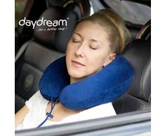 Daydream N 5450Â Premium Plus Cuscino da Viaggio in Memory Foam, Colore: Blu