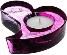 SeaGlassware portacandele, Colore: Ciliegia, 0.1Â x 0.1Â x 0.1Â cm