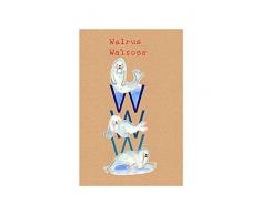 Komar Quadro da Parete ABC Animal W Poster Immagine, Soggiorno, Camera da Letto, Decorazione, Stampa Senza Cornice Disponibile in Tre Misure, Multicolore, P036W-30x40