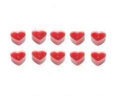 Small Foot by Legler 10413 Lumino Cuore, Plastica, Rosso, 4.5 x 2 x 4 cm