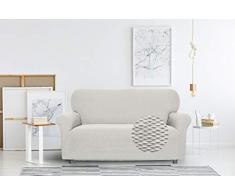 Sogni e Capricci Copridivano Bielastico Fashionable, Panna, 1 Posto