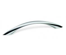 Schwinn 22296 - Maniglia per mobili in zama, Distanza tra i Fori 128 mm, Finitura cromata Lucida