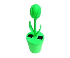 Outlook Design Tulip Light Lampada datmosfera a Carica Solare,Verde