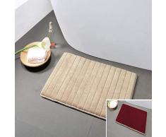 Duck River Textile Tenda da Doccia, Rosso-Marrone Chiaro, 17x24