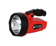 Poly Pool PP3170 Torcia Lanterna Faro LED Portatile Ricaricabile 1 W Alta LuminositÃ 100 Lumen Con Comoda Impugnatura Regolabile