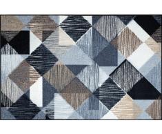 Wash+Dry - Tappeto Lines And Boxes 115x175, Natura