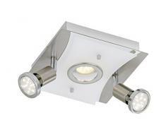 Briloner Leuchten Plafoniera LED 3 W, Marrone