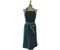 Sterck Grembiule lungo, taglia L, 2 tonalità, colore: verde