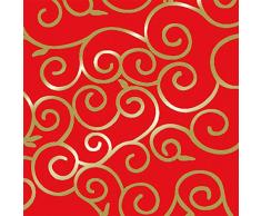 MarpaJansen 313.242-28 - Carta fotografica stampata su un lato, formato DIN A4, 10 fogli, 220 g/m2, finitura opaca, colore: rosso/multicolore, taglia unica