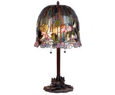 la Casa di Tiffany 5ll-9935 Lampada da Tavolo, Multicolore