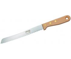 Herbertz Coltello da Pane, Lama ondulata, Lama 20Â cm, Grigio, M, 1010147610