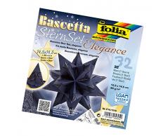 Folia, Set per Stella Fai da Te Bascetta, di Colore Blu, codice Articolo 836/3030, Cartone, Blau, 14,5 x 14,5 cm