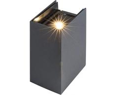 HEITRONIC LED lampada da parete Tilo, bianco caldo HEI â 37062