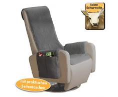 deeel basics - Copripoltrona, Grigio, 50 x 155 cm