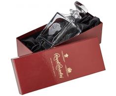 Reale Brierley 1 Decanter di Cristallo inciso con Labrador Trasparente