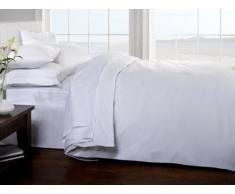 Brighton Hill Bianco in Cotone Egiziano Letto King, Colore Bianco