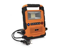Proiettore da cantiere LED Smartwares - 20W e 1700lm - Bluetooth e barra di controllo