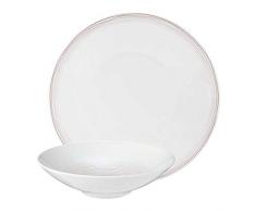 Seltmann Weiden 001.738573 Fashion Ammonit - Servizio da tavola, 12 pezzi, colore: Marrone