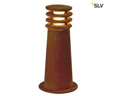 SLV outdoor lampada Rusty 40 LED lampada da terra tondo, 8,6 W, COB, 3000 K, IP55, acciaio lampada 233407