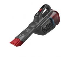 BLACK+DECKER BHHV315B-QW - Aspirapolvere a mano senza fili, 20 Airwatt, 12 V, 1,5 Ah, capacità del contenitore: 500 ml, base di ricarica, prolunga integrata