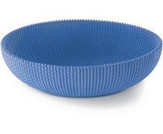Alessi La LG01 AZ La Trama e lOrdito Centrotavola, Malta, Azzurro, Blu