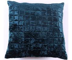 La Finesse Federa Decorativa Quadrata 50 x 50 cm per la casa, in Cotone, per Soggiorno, Divano, Camera da Letto, cph2, Tessuto colorato, Taglia Unica