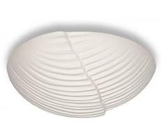 Sollux Lighting Stella - Lampada da parete in ceramica, colore: Bianco