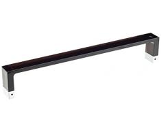 Kartell Rail Portasciugamani, 7.5x45x4 cm, Fume