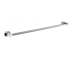 Bisk Go Gamma portasciugamani, in Zinco, Alluminio e Acciaio Inox, Cromato, 62Â x 5.5Â x 3.3Â cm