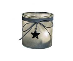 Festive Productions Funzionamento a Batteria, Effetto Glitter Star Lanterna, Bianco Caldo