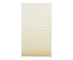 Gardinia Easyfix Thermo 33411 - Mantovana plissettata con 2 binari, 40 cm x 130 cm, scurente, colore: Avorio