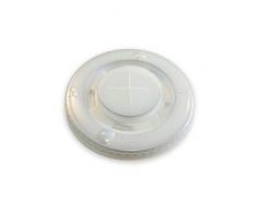 Tecnopacking TAVAPA000018 Bicchiere, Cartone, Bianco Decorato, 80 mm